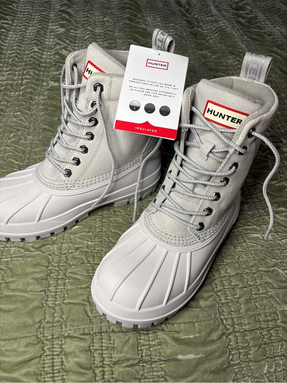 NWT Hunter “Southall” Insulated Duck Boots